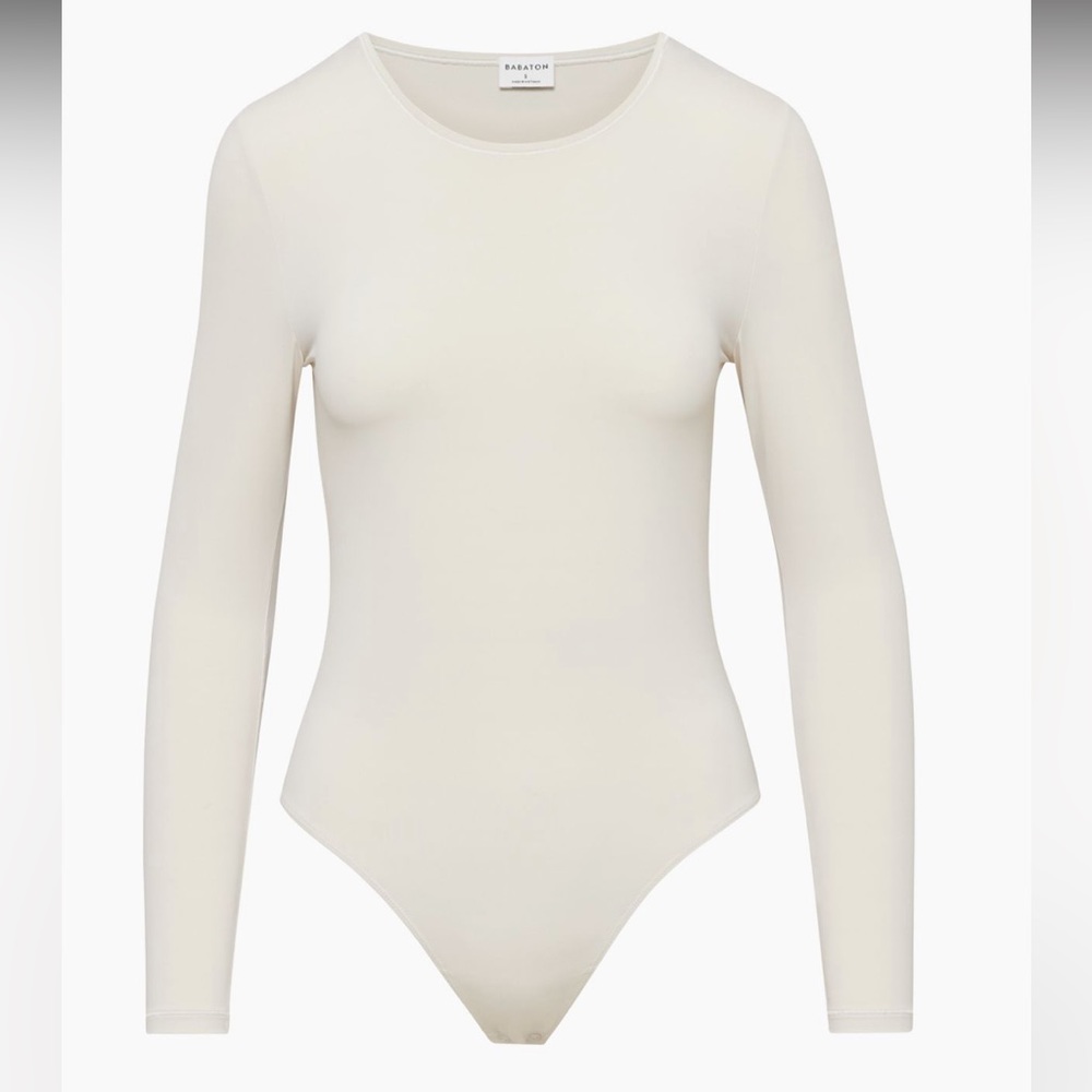 NWOT- Aritzia Babaton Contour Crew Longsleeve Bodysuit